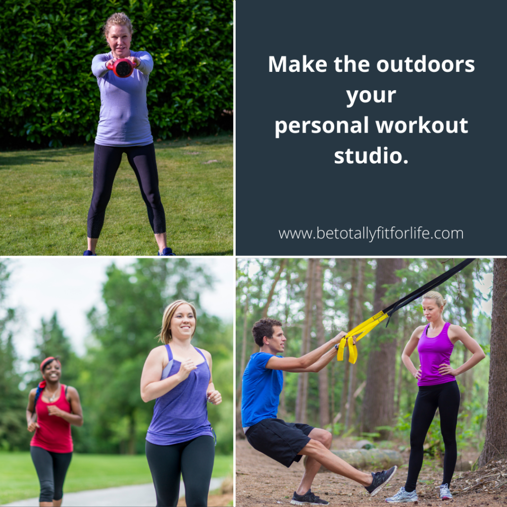Take it outside.